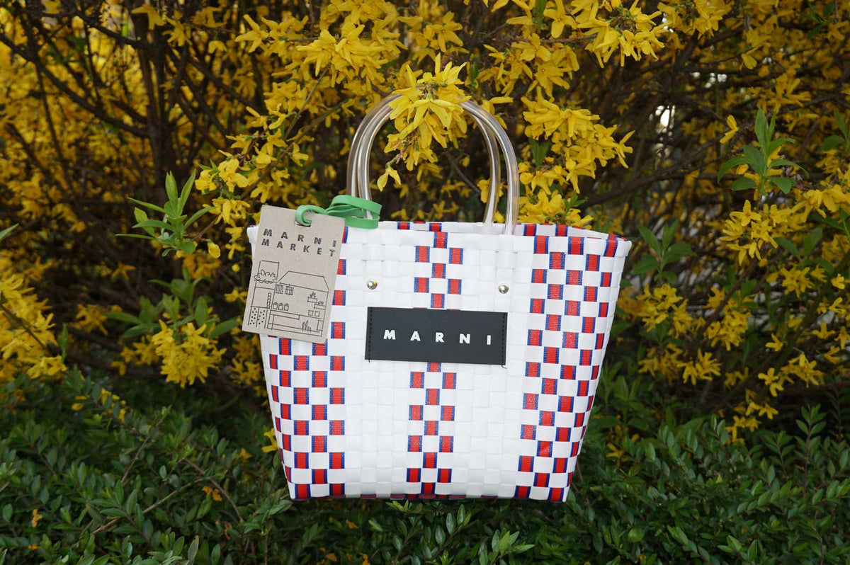 Marni market tote top bag