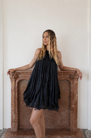 Maria Grachvogel Vintage Black Silk Dress
