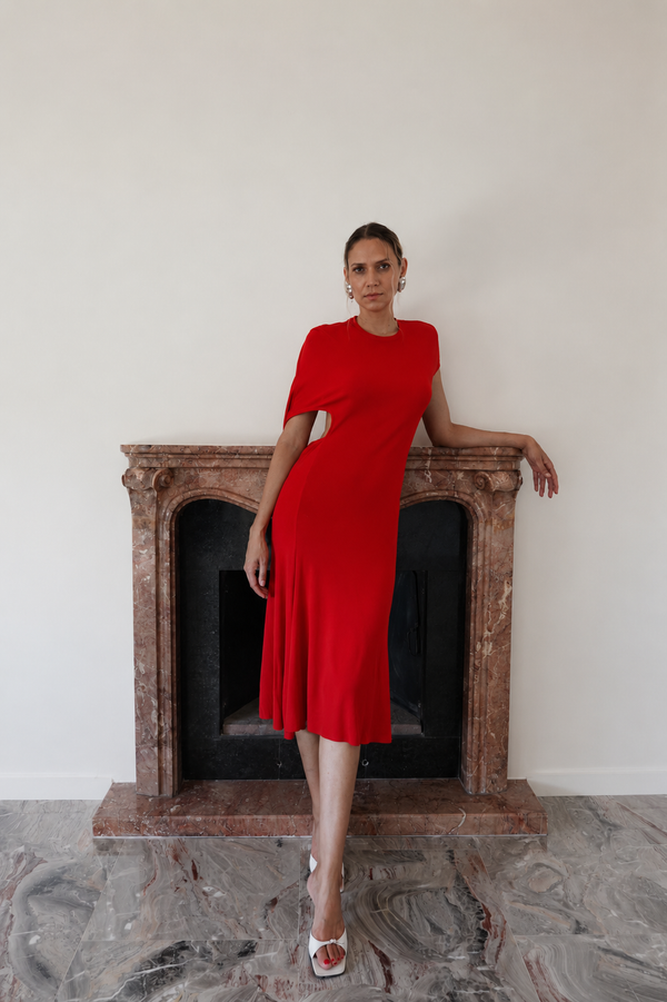 Jacquemus La Robe Salerno Midi Dress