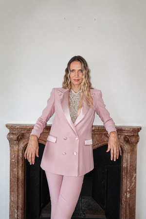 Hebe Studio Dusty Pink Suit
