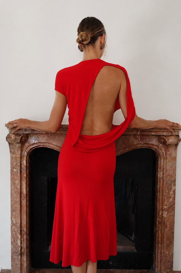 Jacquemus La Robe Salerno Midi Dress