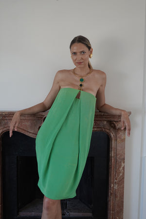 Bottega Veneta Strapless Dress