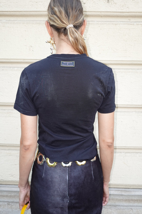 Paco Rabanne Vintage Black T-Shirt
