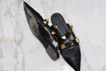 Load image into Gallery viewer, VALENTINO ROMAN STUD LEATHER SLIPPERS
