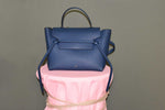 Load image into Gallery viewer, CELINE BELT BAG IN GRAINED CALFSKIN DARK BLUE
