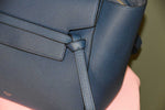 Load image into Gallery viewer, CELINE BELT BAG IN GRAINED CALFSKIN DARK BLUE
