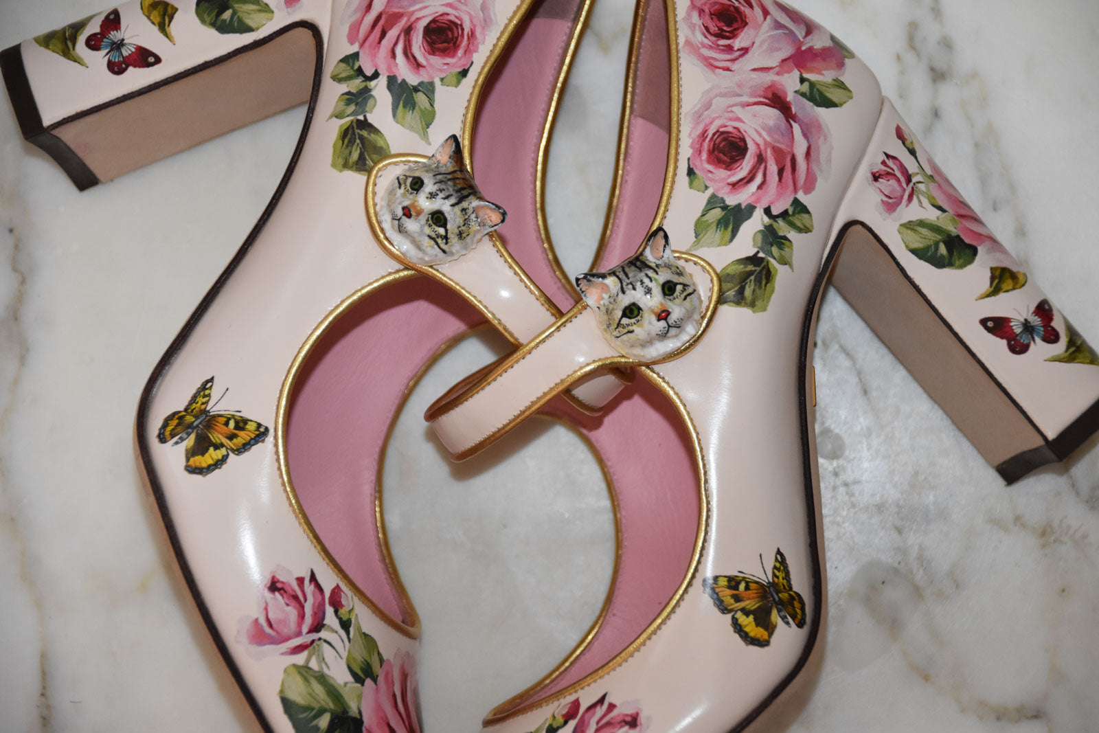 DOLCE&GABBANA VALLY ROSE PUMPS