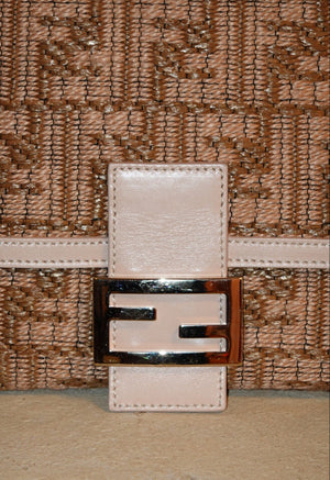 Beige Monogram Top Handle Bag