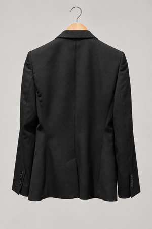 Dolce & Gabbana fitted black blazer hanger-back