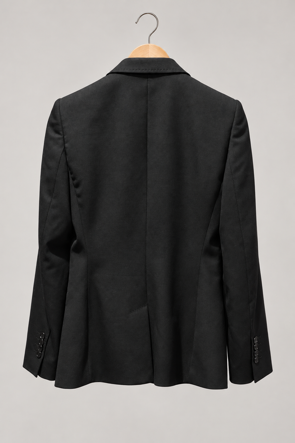 Dolce & Gabbana fitted black blazer hanger-back