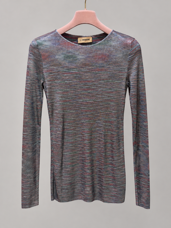Missoni Reversible Knit Top — hanger front view