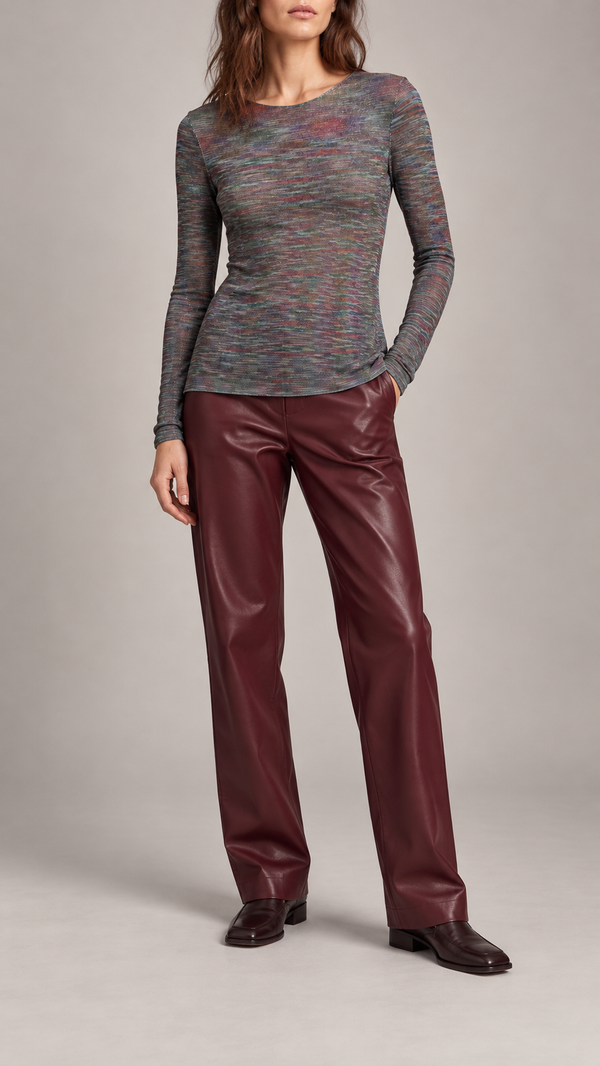 Missoni Reversible Knit Top — digitally styled front view