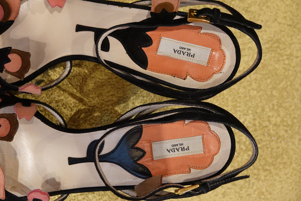 Prada Tulip Strap Sandals — original product detail 29