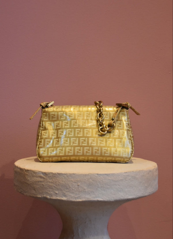 Gold Mini Monogram Bag