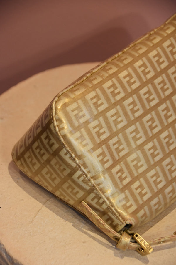 Gold Mini Monogram Bag