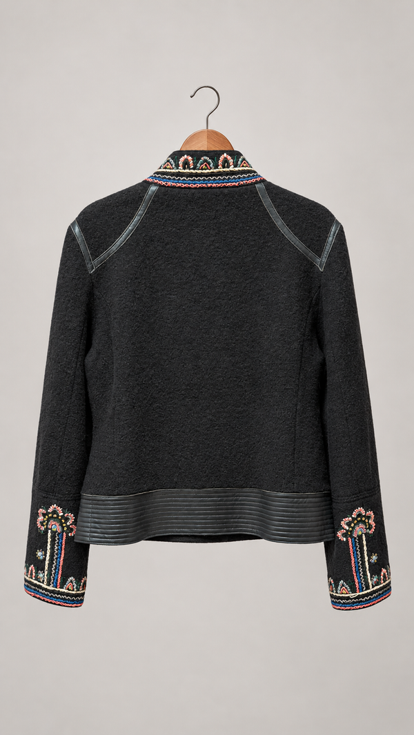 Kenzo vintage embroidered jacket — retouched hanger back
