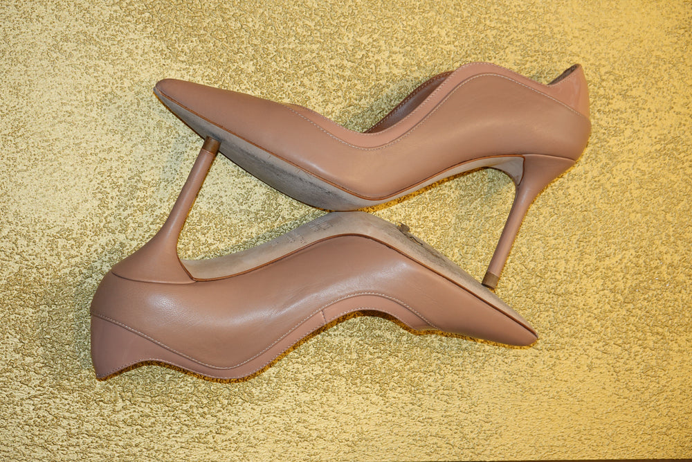 Malone Souliers nude pumps - original product photograph 5920