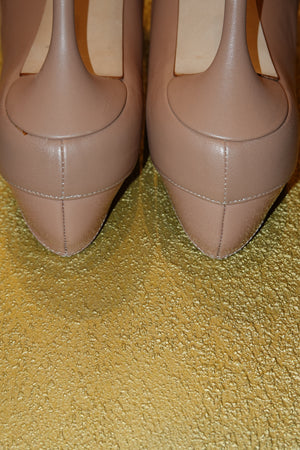 Malone Souliers nude pumps - original product photograph 5927