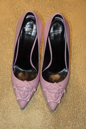 Versace pink Medusa pumps - original product photograph 5930