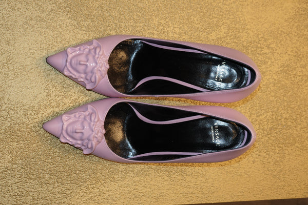 Versace pink Medusa pumps - original product photograph 5933