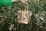 Load image into Gallery viewer, PACO RABANNE GOLD METAL BAG
