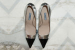 Load image into Gallery viewer, PRADA BLACK POINTED PUMPS
