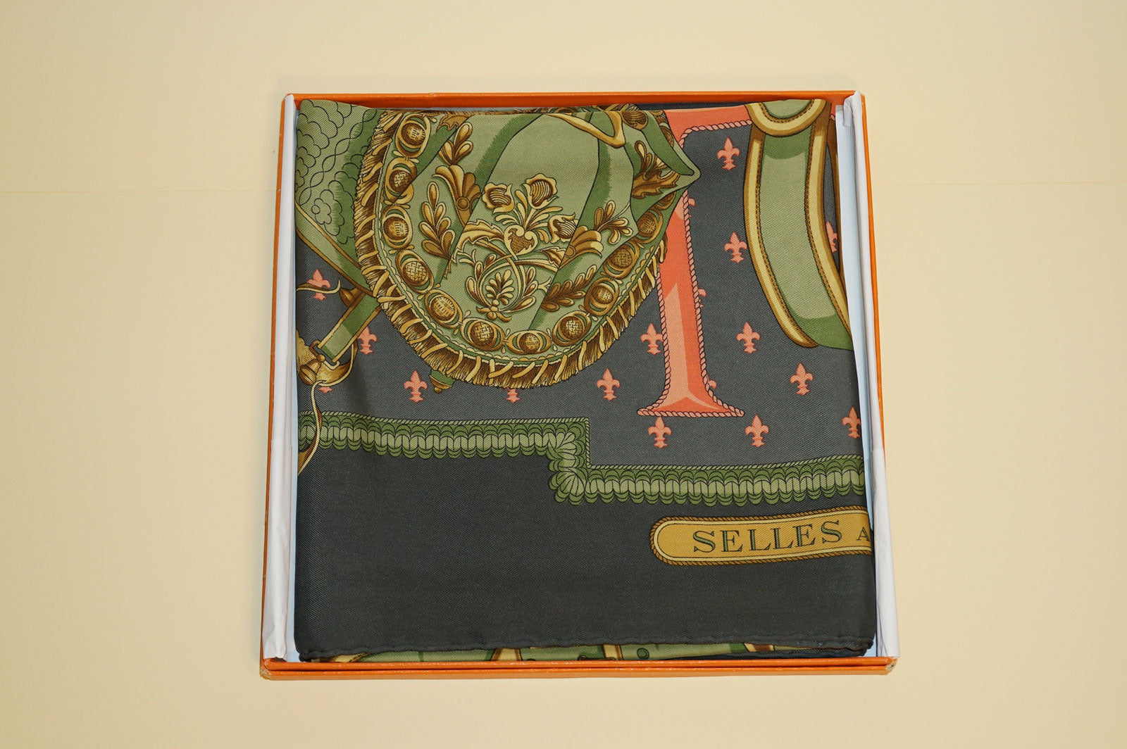 HERMES SILK SCARF