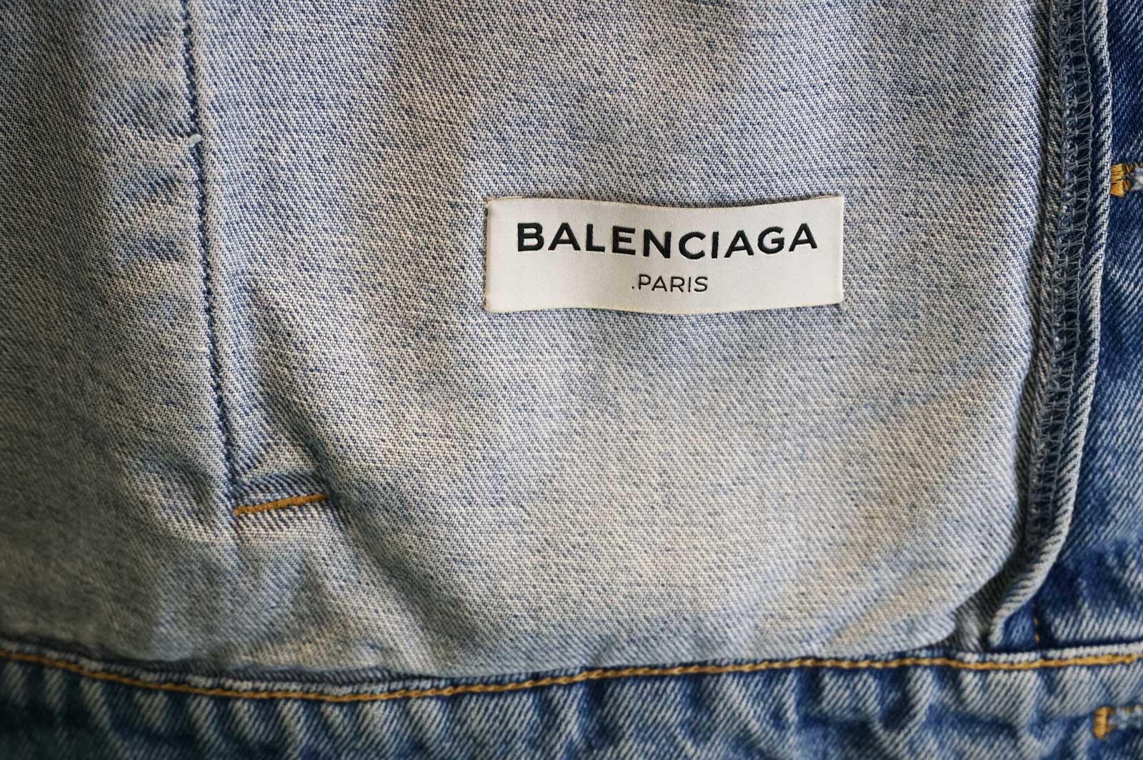 BALENCIAGA BOXY DENIM JACKET