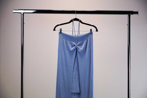 JACQUEMUS SIENA HALTERNECK DRESS