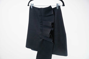 JACQUEMUS WOOL MINI SKIRT