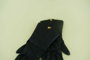 HERMES VINTAGE LEATHER GLOVES