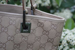 Load image into Gallery viewer, GUCCI GG CANVAS BEIGE TOTE BAG
