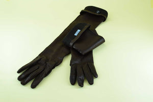 PRADA LEATHER OPERA LENGHT GLOVES