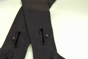 PRADA LEATHER OPERA LENGHT GLOVES