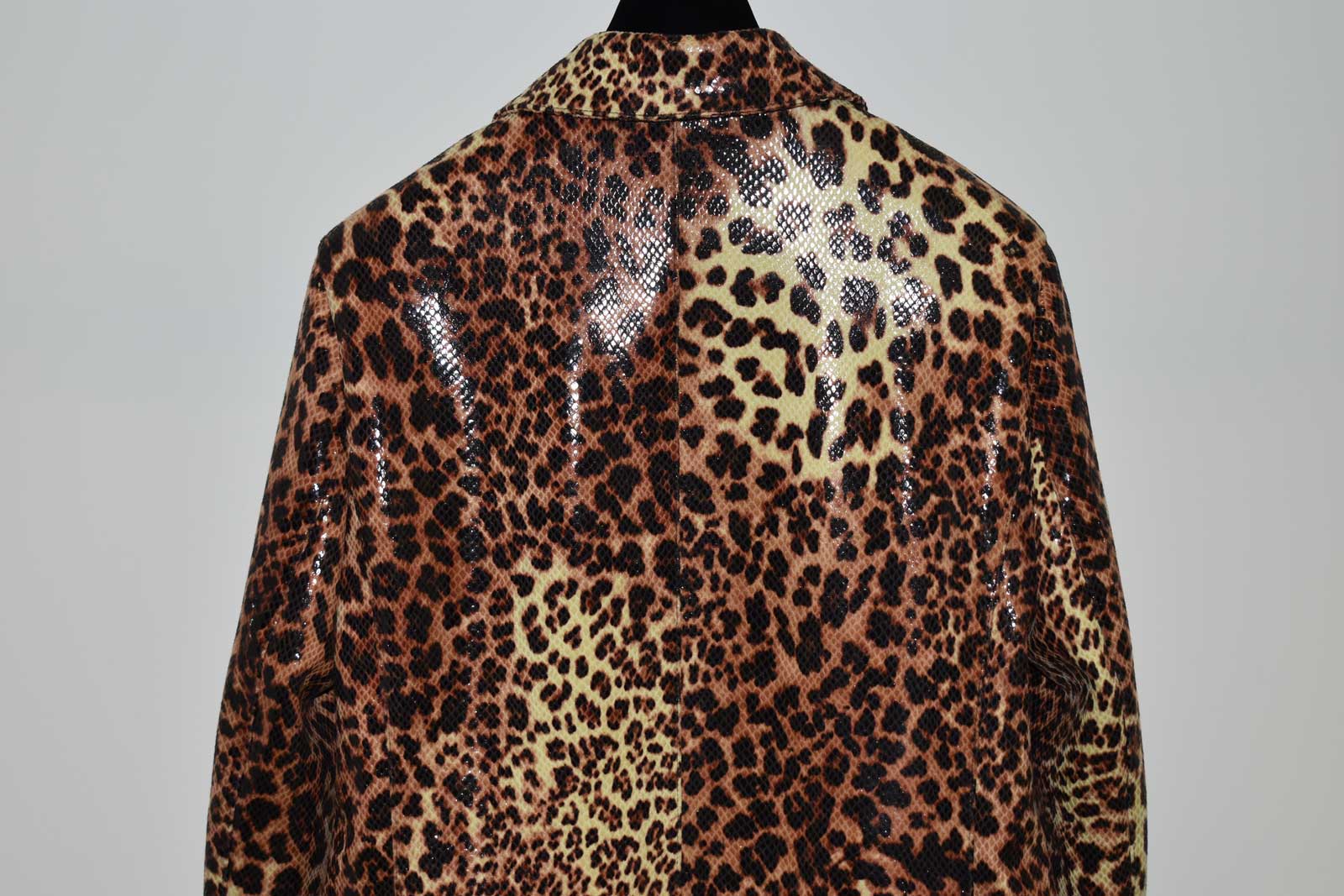 STAND STUDIO LEOPARD PRINT BLAZER