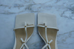 Load image into Gallery viewer, BOTTEGA VENETA SQUARE-TOE SANDALS
