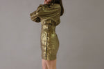 Load image into Gallery viewer, KENZO GOLD DRESS
